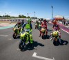 MotoGP: Rossi and the VR46 Academy brave the heat with the Ohvale at Misanino