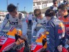 MotoGP: Come si guida la Honda? Pierre Gasly e Sergio Perez a lezione da Marc Marquez