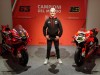 SBK: Trip to Italy for Fogarty: the King posing with the Queens