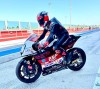 Moto2: Mattia Pasini racing as a wild card in Misano Grand Prix